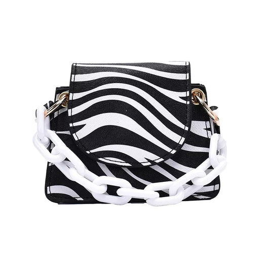 Mini Zebra Printed Bag - SHOP DAUNTLESS